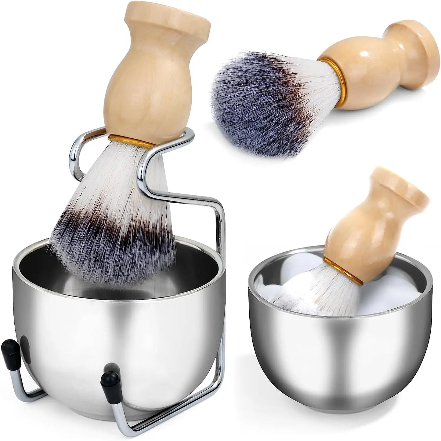 Timber & Steel Shave Set